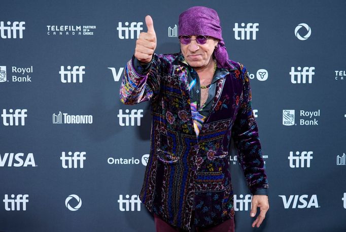 Steven Van Zandt, kytarista kapely E Street Band, na torontském festivalu.