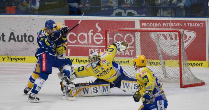 Zlín vs. Brno, utkání hokejové extraligy