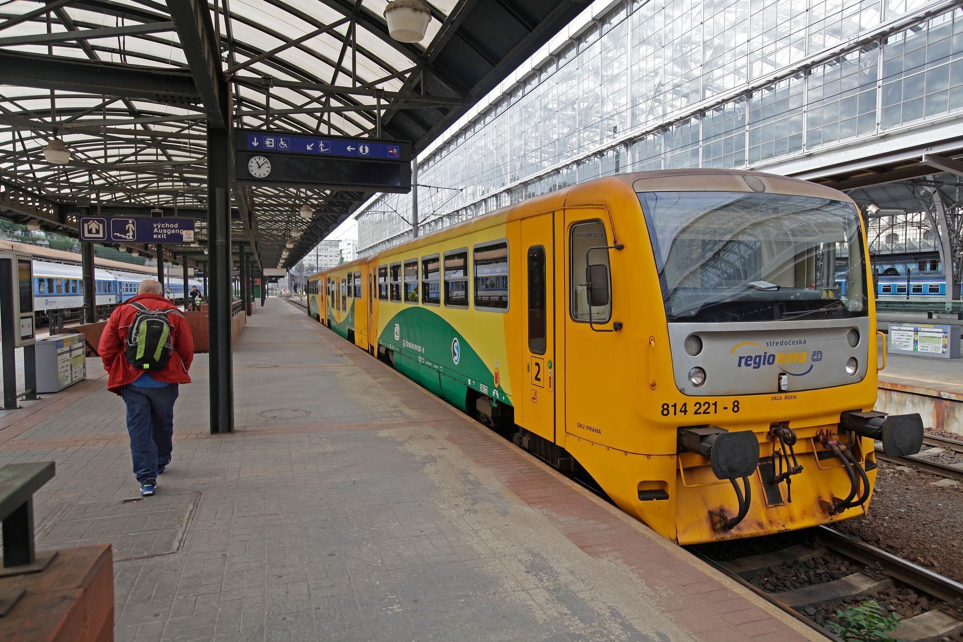 ilustrační fotografie, vlak, České dráhy, ČD, Praha, 2017