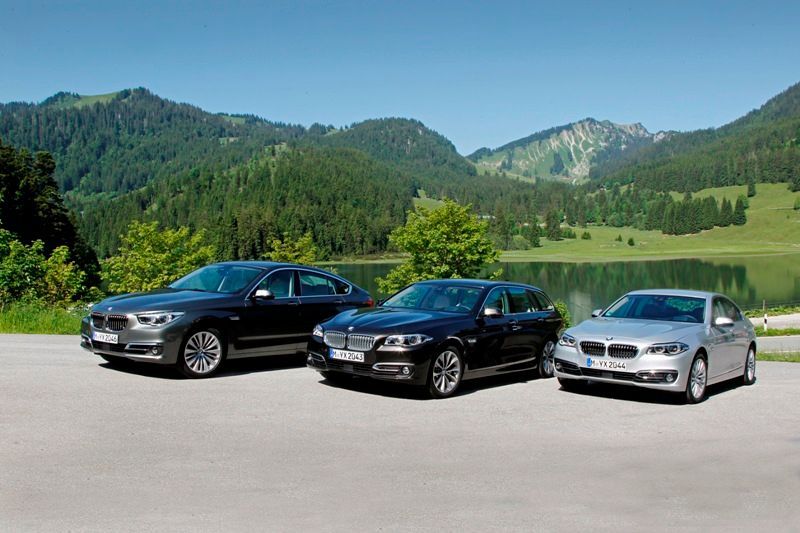 BMW 5 facelift 2013