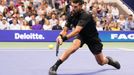 Novak Djokovič v utkání 3. kola US Open 2025