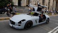 Andrzej Burek postavil šlapací repliku supersportu Mercedes SLS AMG. Troufneme si tvrdit, že je to vůz jednoznačně ekologičtější než krátce vyráběná elektroverze SLS.