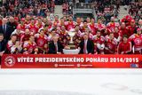 Na začátek si zopakujme nejdůležitější fakt, Prezidentský pohár pro nejlepší tým základní části vybojovali hokejisté Třince.
