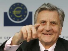 Šéf Evropské centrální banky Jean-Claude Trichet