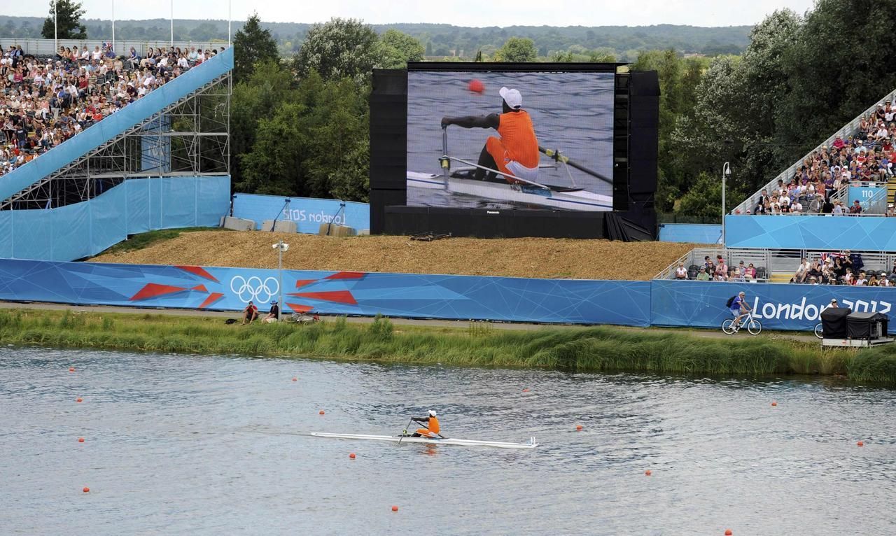 Obrazem: Střípky z olympiády v Londýně - 30.7. Veslař z Nigerie miláčkem davů - 10
