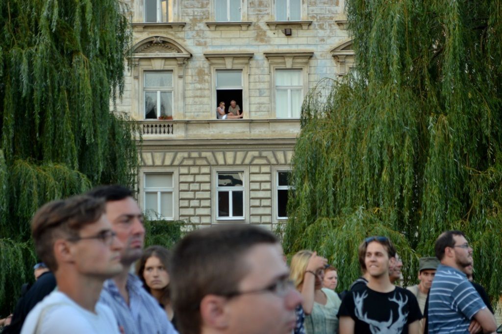 Demonstrace proti Rusnokově vládě