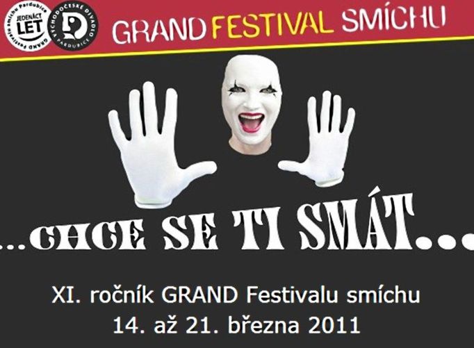 XI. ročník celorepublikové přehlídky komedií GRAND Festival smíchu významně rozšiřuje program - z týdne na několik měsíců