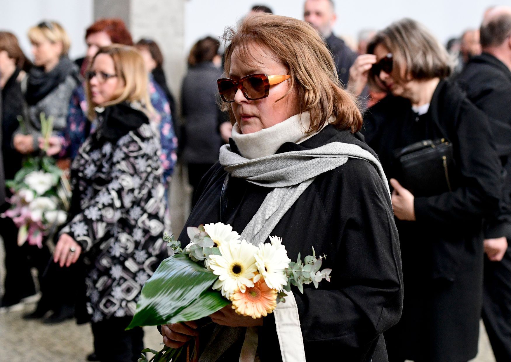 Pohřeb Stanislava Zindulky - Libuše Šafránková