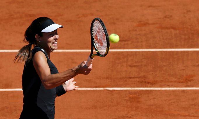 Ana Ivanovičová v semifinále French Open 2015 proti Lucii Šafářové