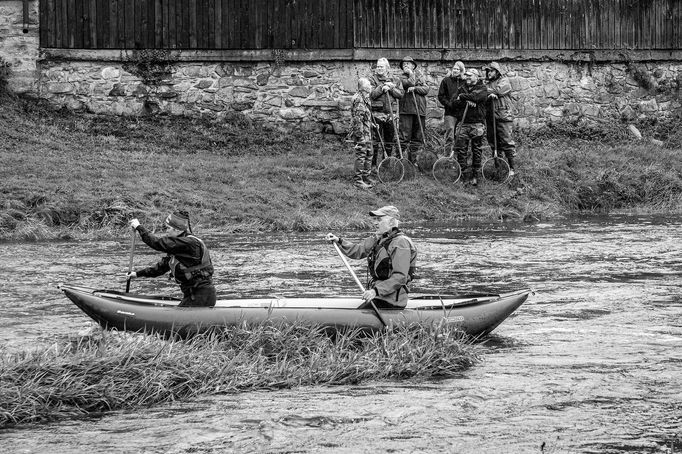 Fotoreportáž: Jak Roman Franc fotil skupinový portrét obyvatel Náměště nad Oslavou