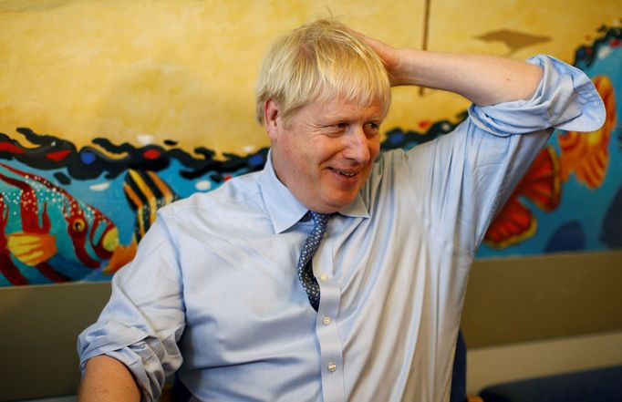 Britský premiér Boris Johnson.