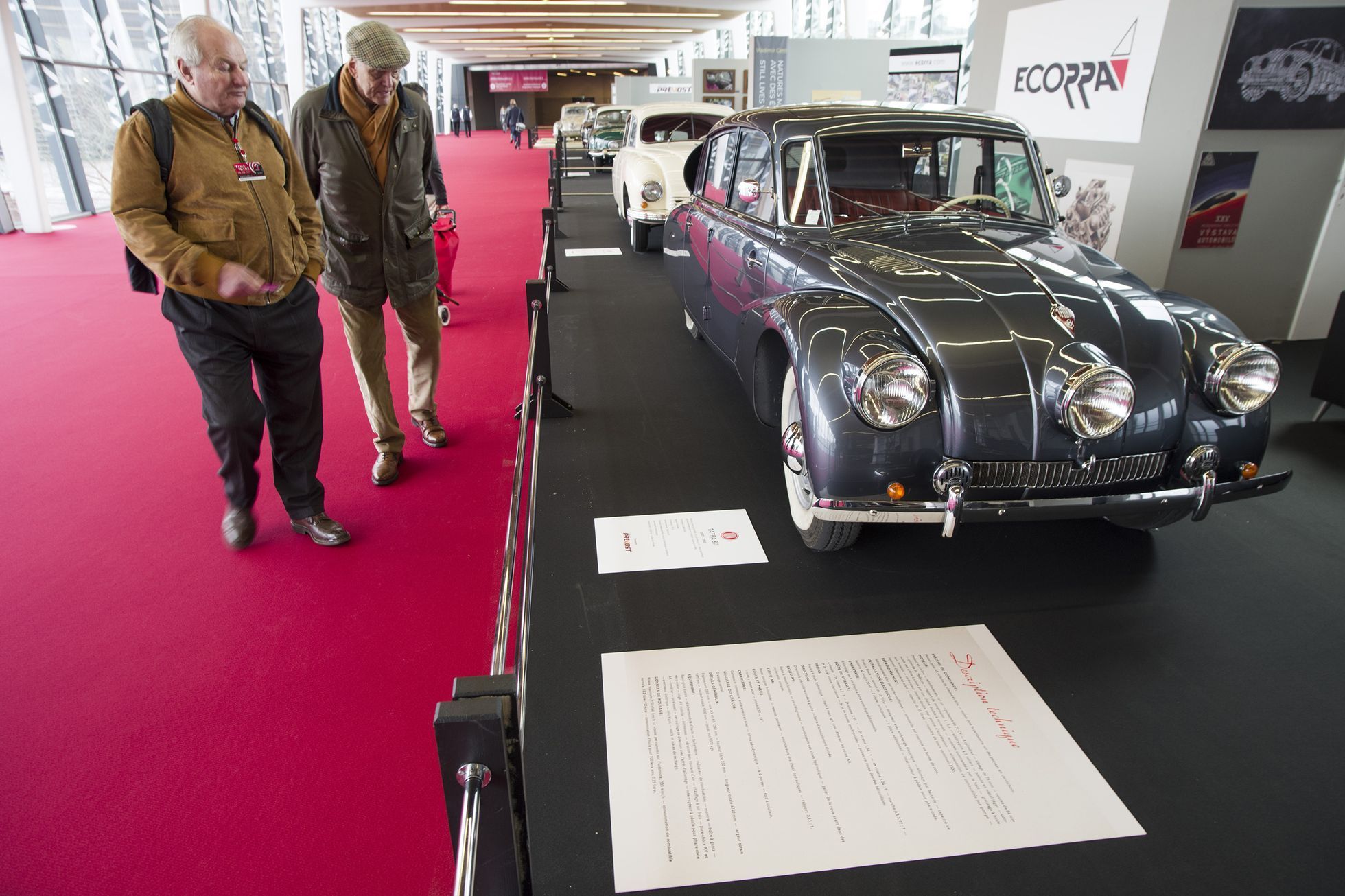 Výstava Tatry na Retromobile 2020