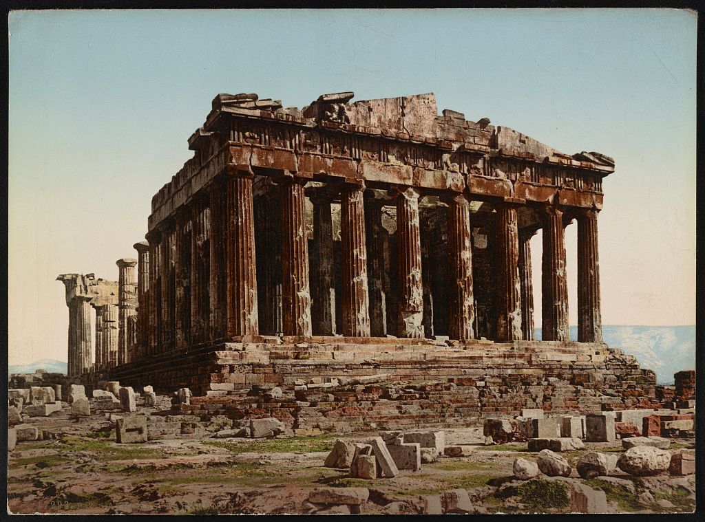 Dávný fotoprůvodce Řeckem. Fotochromové tisky staré 120 let
