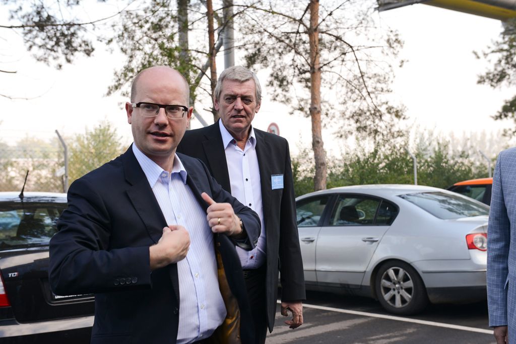 Oránžová záře nad Kladnem. Kampaň ČSSD