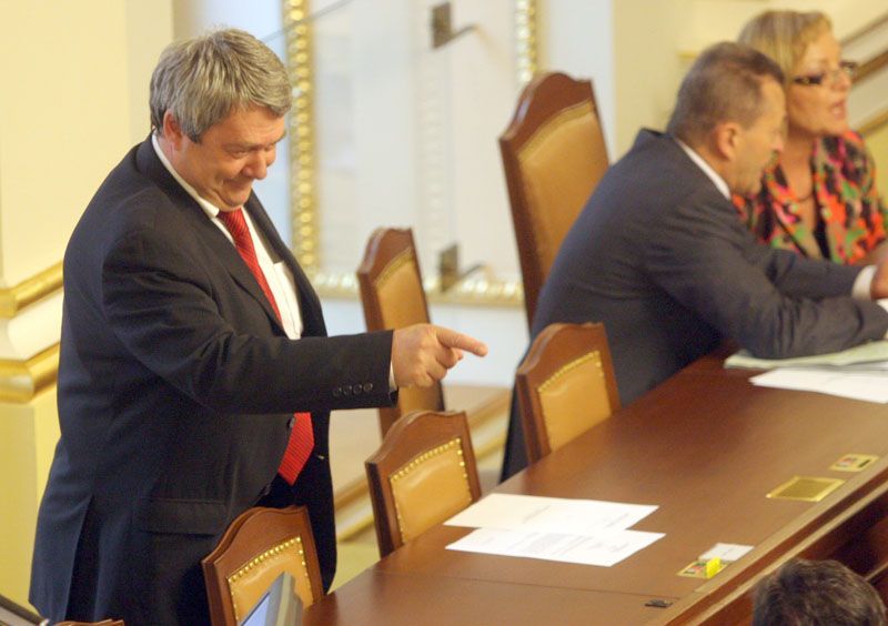 Poslední setkání Poslanecké sněmovny