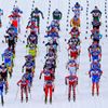 MS v klasickém lyžování 2013, skiatlon žen: start