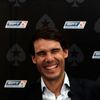 Rafael Nadal na pokeru v Praze
