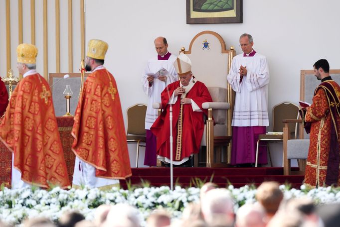 Papež František na Slovensku.