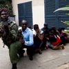 Keňské bezpečnostní jednotky v Nairobi