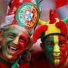 Portugalští fanoušci před zápasem Eura 2024 Portugalsko - Česko
