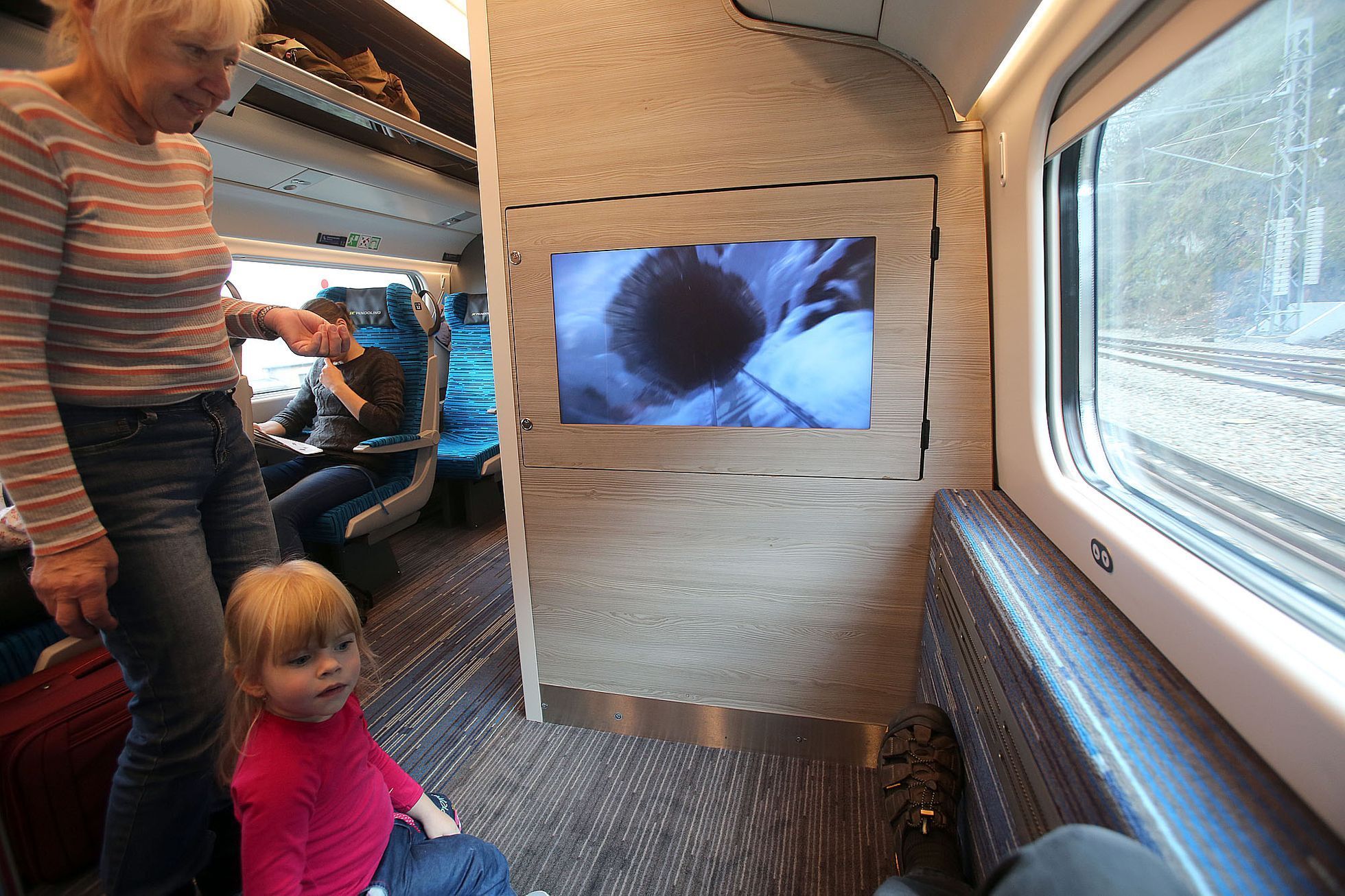 Západní expres a lokomotiva Vectron