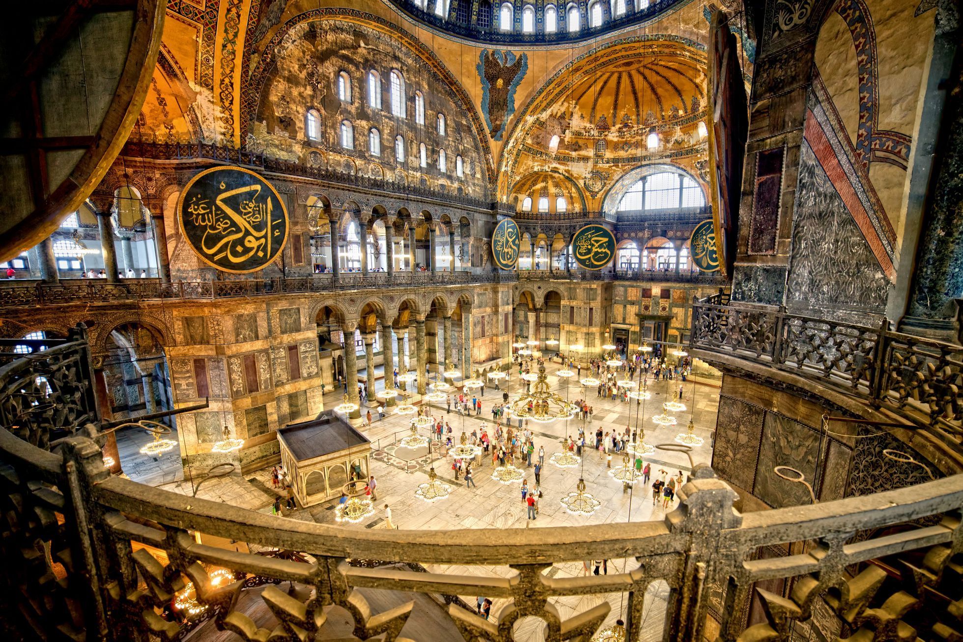 Jednorázové užití / Fotogalerie / Tak vypadá istanbulský megachrám Hagia Sofia