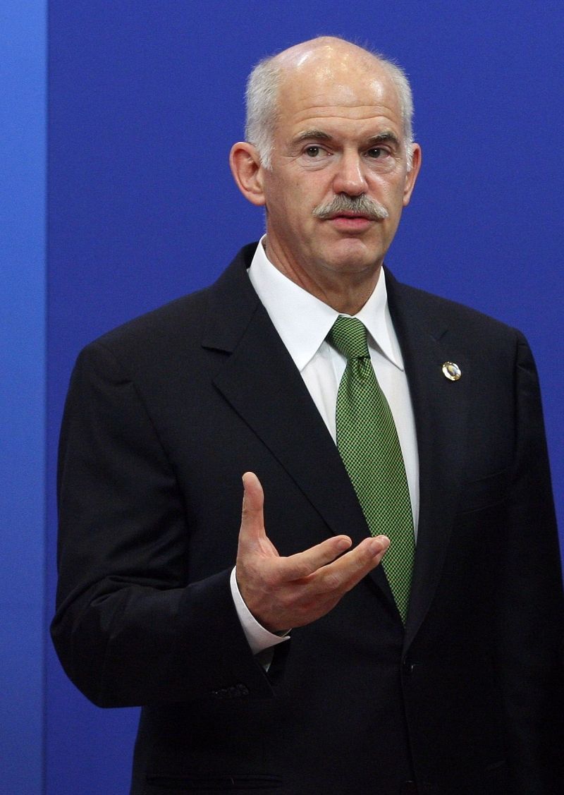 Řecký premiér George Papandreou