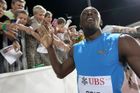 Bolt odstartoval sezonu výhrou, s útokem na rekord neuspěl
