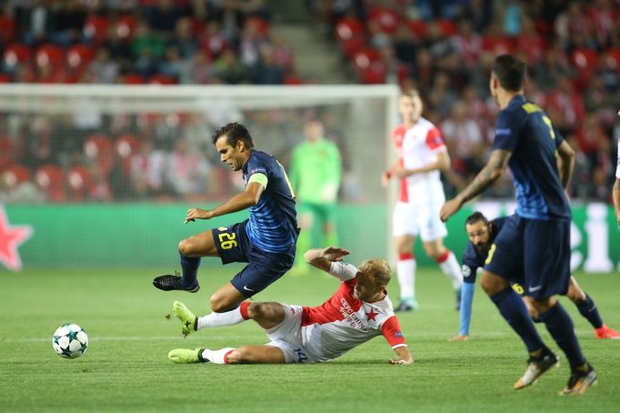 LM: Slavia Praha - APOEL: Mick Van Buren - Nuno Morais