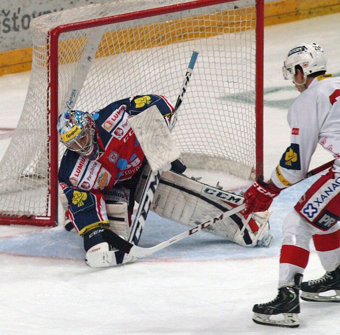 Slavia - Pardubice: Július Hudáček