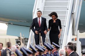 Nejmocnější muž světa Barack Obama v Praze