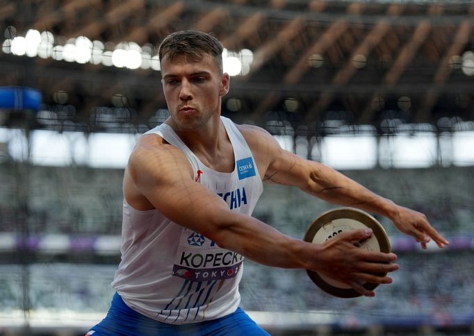 Desetibojař Ondřej Kopecký na MS v Tokiu 2025