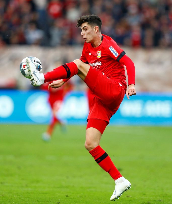 Kai Havertz v dresu Leverkusenu