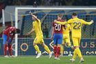 Postup se nekoná. Čeští fotbalisté na Ukrajině bojovali, ale prohráli 0:1