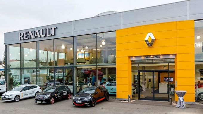 Renault využije jednoduché tvary a výraznou žlutou barvu.