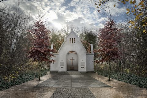 kaple, Bohnice, hřbitov, realizace, rekonstrukce