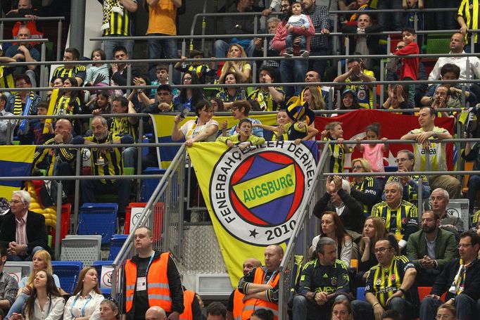 Final Four, USK-Fenerbahce: fanoušci Fenerbahce