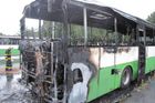 V Ostravě hořel linkový autobus, cestující v něm nebyli