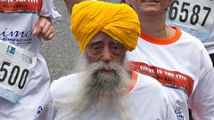 Nejstarší maratonec Brit Fauja Singh