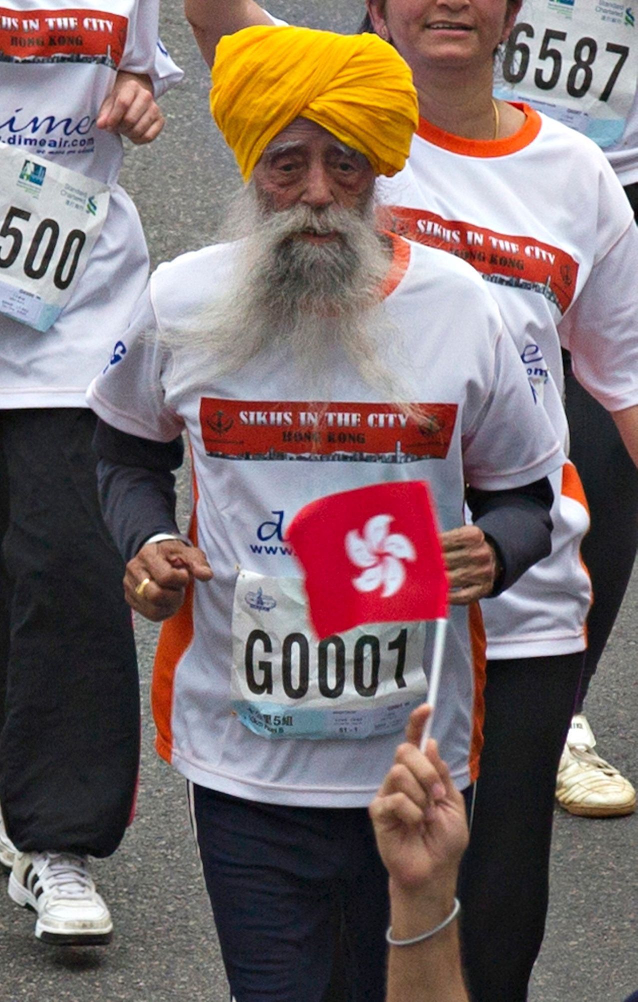 Nejstarší maratonec Brit Fauja Singh