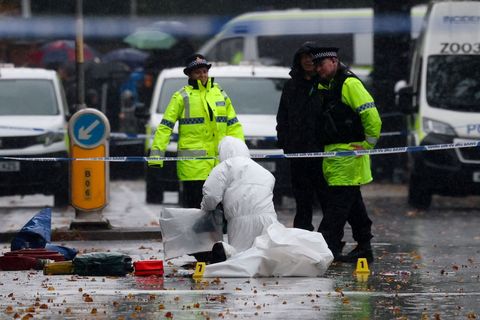 Aftermath of the Manchester synagogue attack