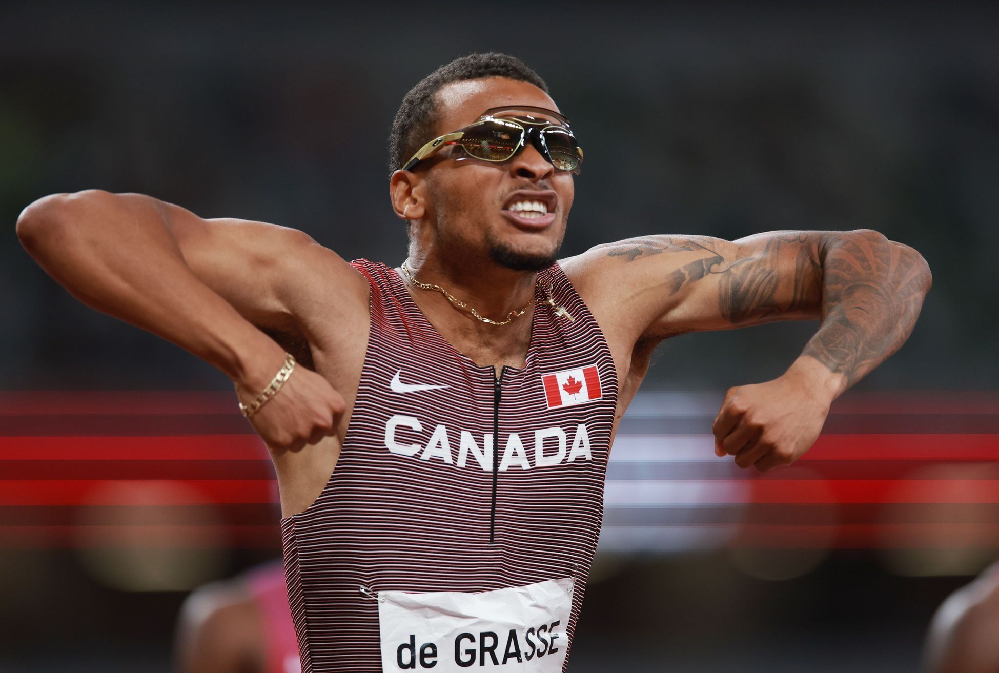 OH 2020, Tokio, atletika, běh na 200 m, Andre de Grasse