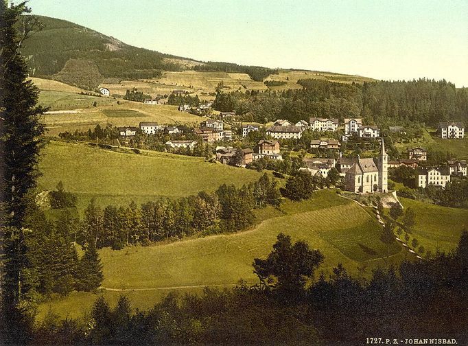 Česko a Slovensko na historických fotochromových snímcích, pořízených kolem roku 1900