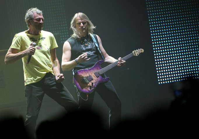 Na závěr slavnosti vtrhli na pódium Deep Purple - a takhle to rozjeli.