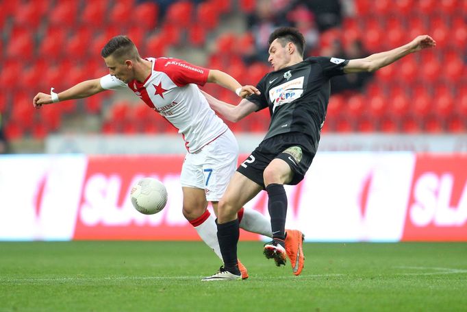 SL, Slavia-Jablonec: Jaroslav Mihalík - Vjačeslav Karavajev