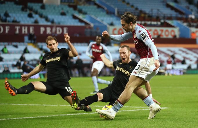 Aston Villa - West Ham United (Coufal, Grealish)