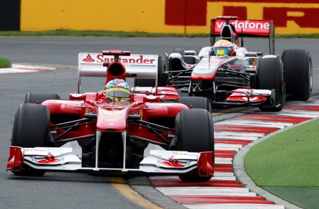 VC Austrálie - trénink - Alonso