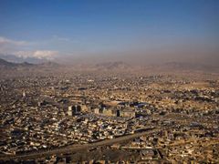 Pohled na Kábul.