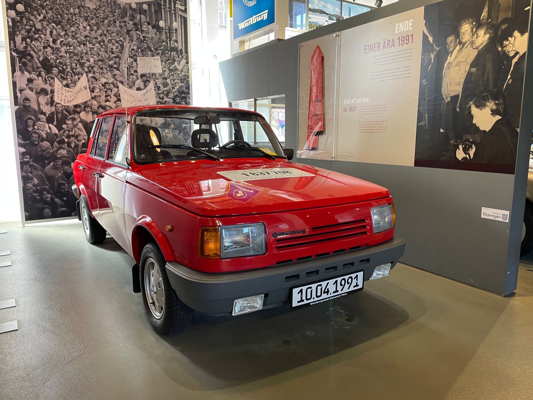 Eisenach, muzeum Wartburgů