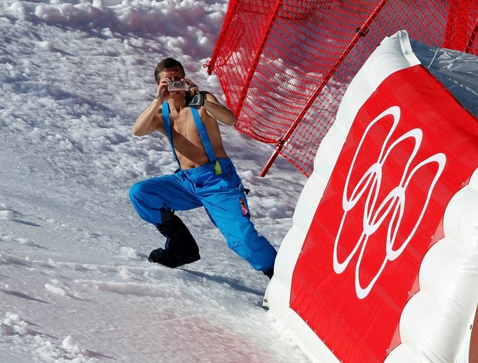 Soči 2014, super-G Ž: pořadatel